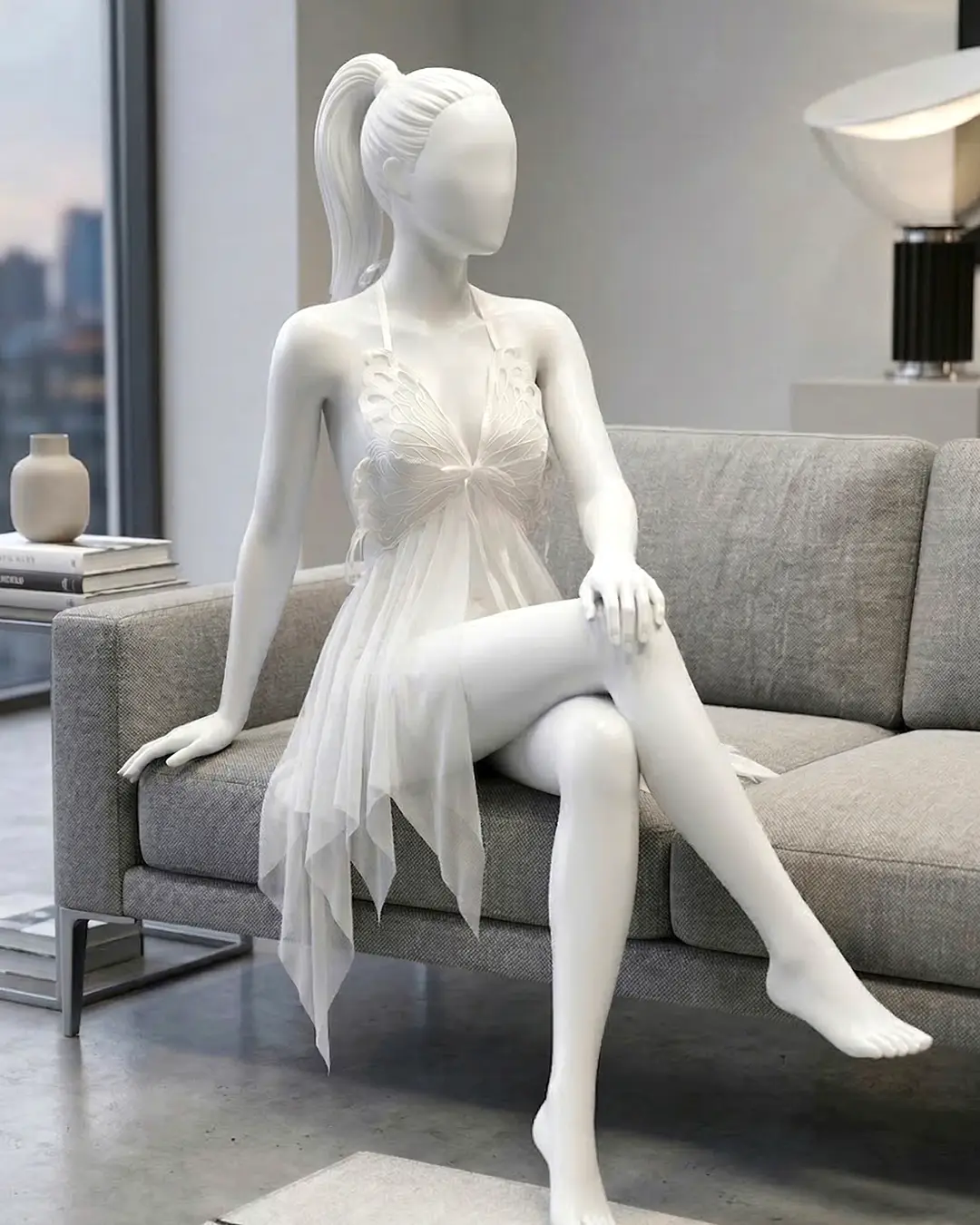 Sexy Lingerie Sleepwear For Women – Lace Mesh Babydoll Nightgown With Bow Tie, V-Neck See-Through Sheer Nightwear, Quick-Dry Pajamas Sexy Lingerie Sleepwear For Women – Lace Mesh Babydoll Nightgown With Bow Tie, V-Neck See-Through Sheer Nightwear, Quick-Dry Pajamas