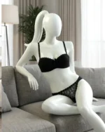 Women’s Sexy Embroidered Butterfly Underwire Bra & Panties Set