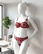 French Lace Embroidery Sexy Lingerie Set