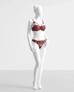 French Lace Embroidery Sexy Lingerie Set