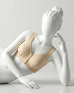 Thin Mold Cup Breast Reduction Bra for Mature Women