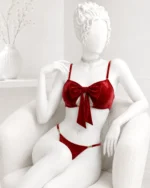 Red Bow Chain Strap - Pink Straps