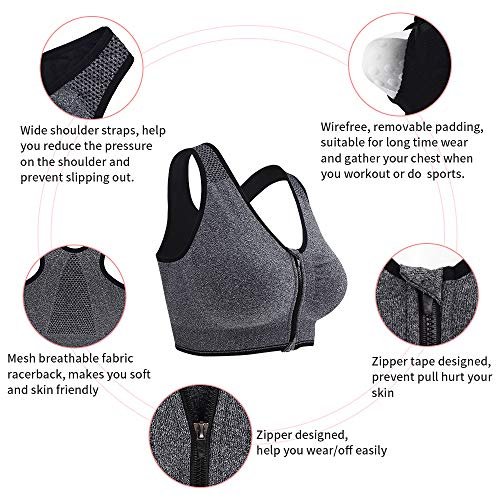 Racerback Design Sports Bra