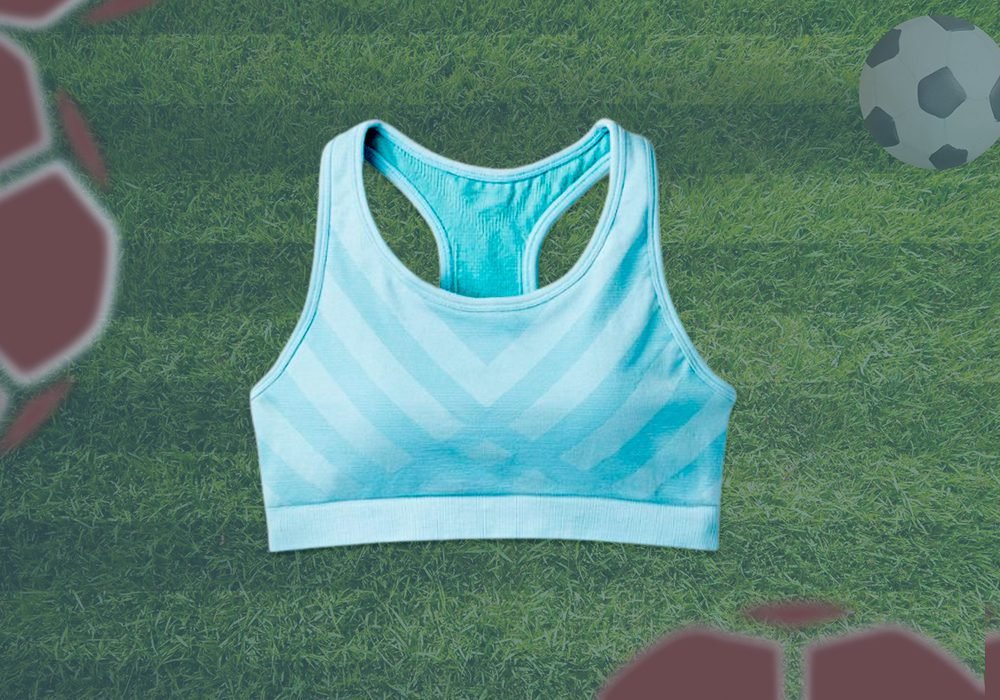 Seamless Racerback Sports Bra 1