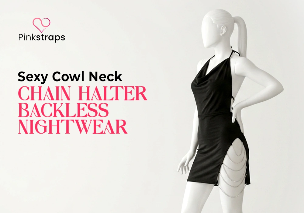 Best Hot Nighty For Bridal - Pink Straps