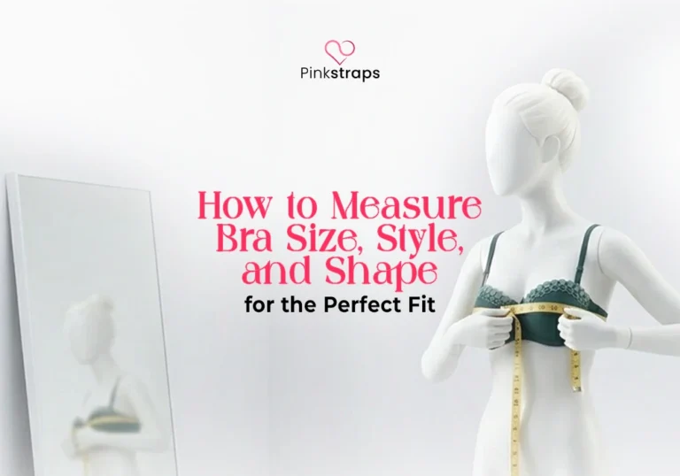How To Measure Bra Size - Pink Straps