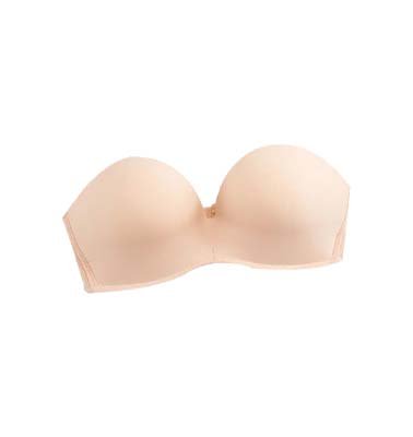 Delimira Girls Seamless Invisible Transparent Clear Strap Bra Product-Image-2