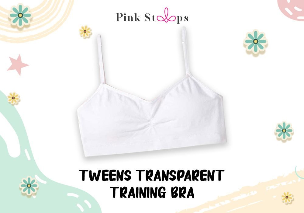 Hanes Seamless Foam Tweens Transparent Training Bra