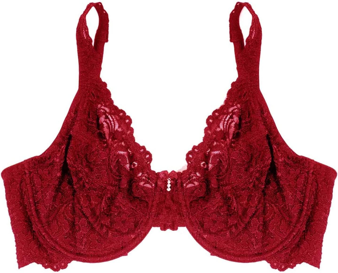 Bralettes Special Occasion Red Lace Bra