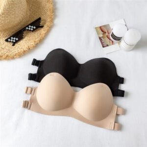 Invisible Strapless Push-Up Bra