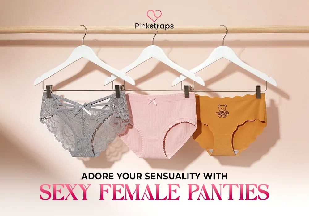 Comfortable Underwear - Pink Straps
