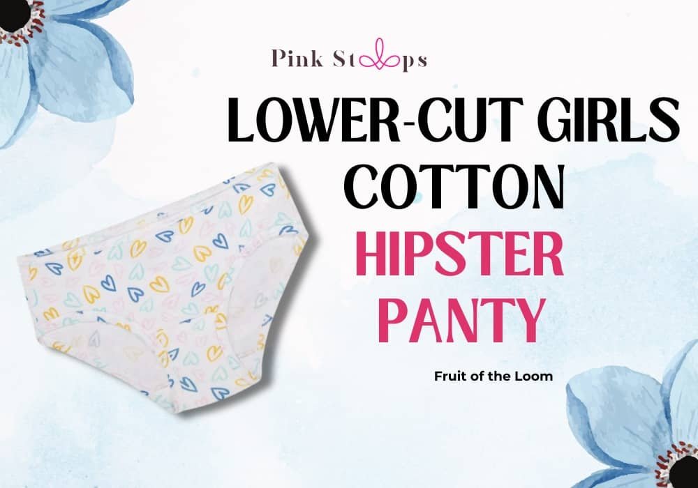 Lower-Cut Girls Cotton Hipster Panty-Min