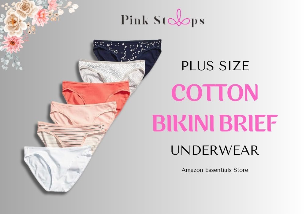 Plus Size Cotton Bikini Brief Underwear-Min