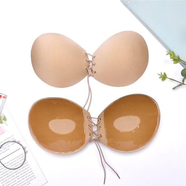 Invisible Round Strapless Adhesive Bra Underwear Breast Pad - Image 3