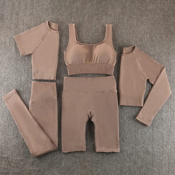 Seamless Gym Clothes Yoga Set Epic Sportswear - Image 5