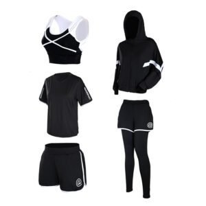 Loose Four Or Five-Piece Seamless Gym Clothes