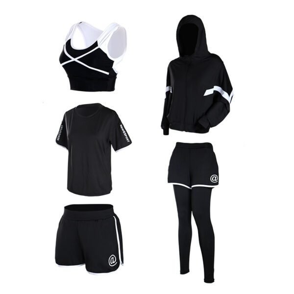 Loose Four Or Five-Piece Seamless Gym Clothes