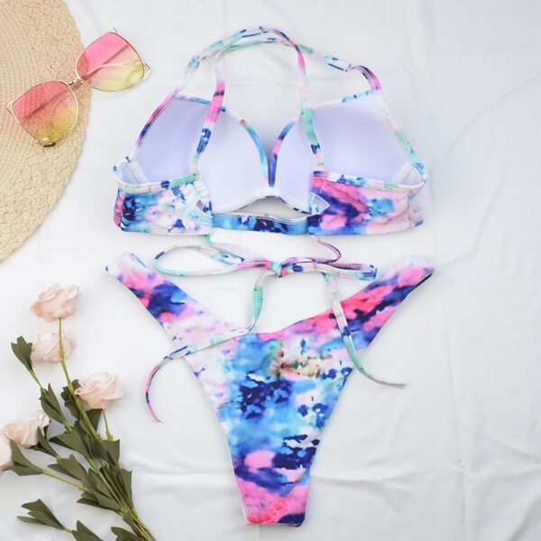Candid Bikini Women Gradient Sexy Hard Bag Bikini - Image 2