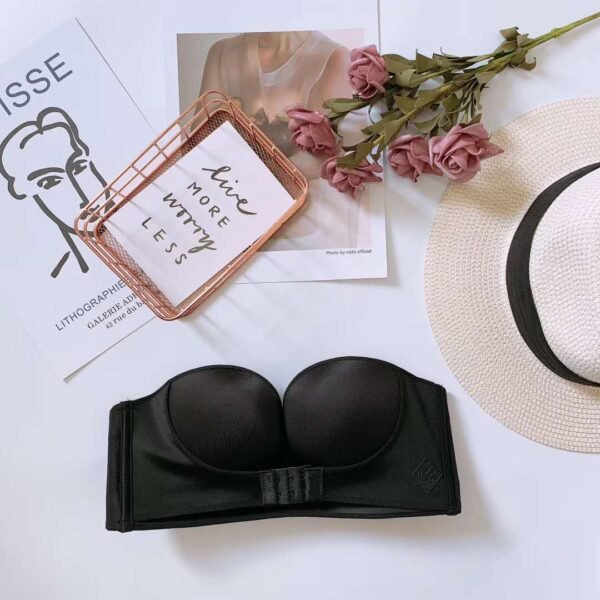 Invisible Bra With Strapless Push Up Bra Front Buckle - Image 3