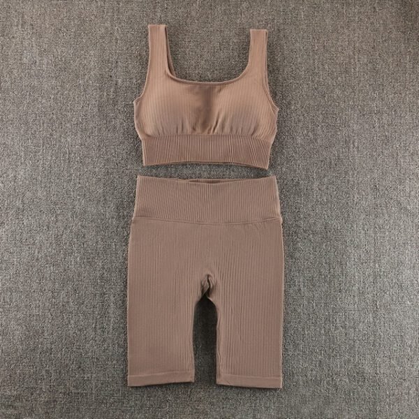 Seamless Gym Clothes Yoga Set Epic Sportswear - Image 2