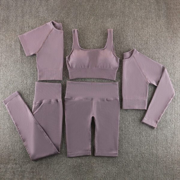 Seamless Gym Clothes Yoga Set Epic Sportswear - Image 9