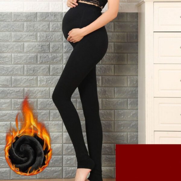 Winter Velvet Maternity Leggings Maternity Leggings