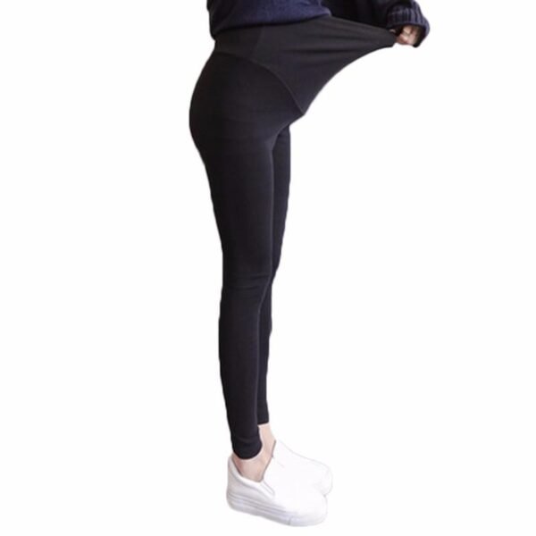 Summer Cotton Maternity Leggings For Pregnant Women - Image 9