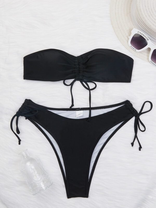 Drawstring Bikini Tube Bikini Summer Sexy Bikini - Image 3