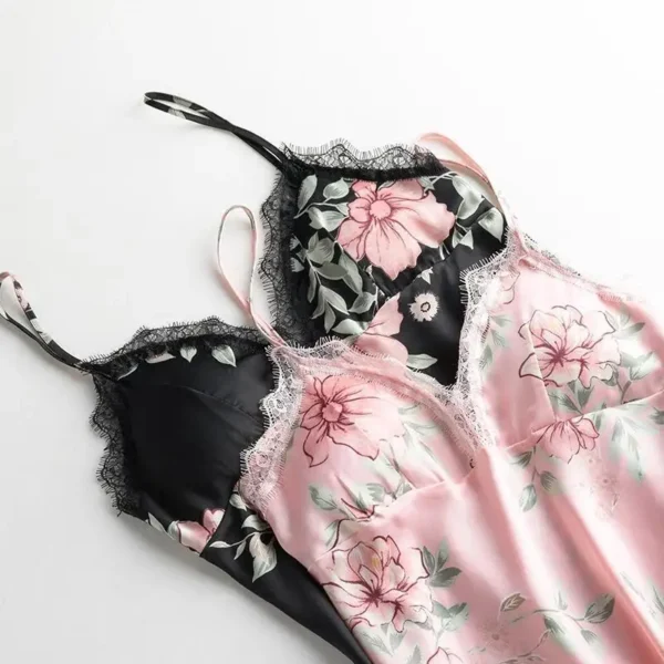 Women Sexy Cute Nighty With Padded Bra - Image 6
