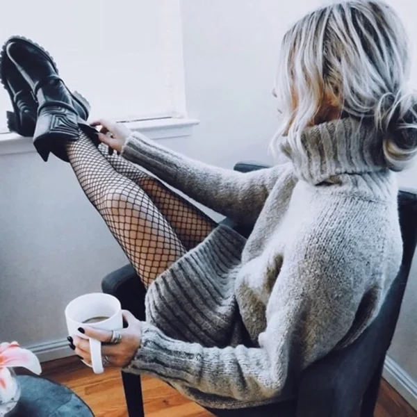 Sexy Pantyhose Tight Stocking Slim Fishnet Hosiery - Image 3