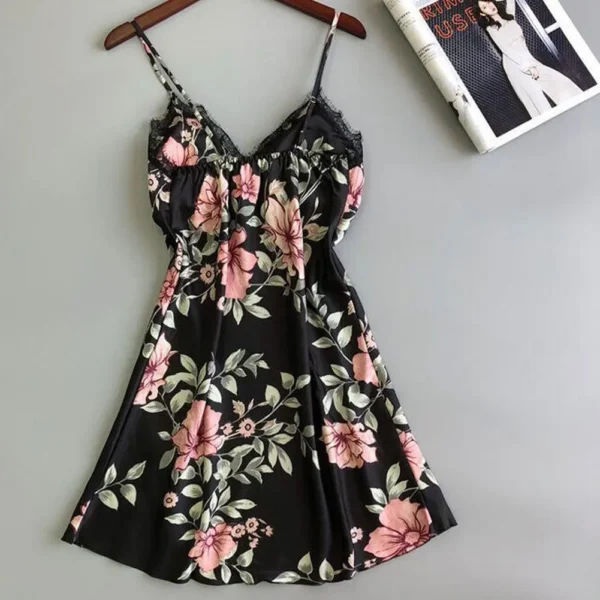 Women Sexy Cute Nighty With Padded Bra - Image 9