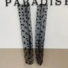 Sexy Transparent Polka Dot Short Fishnet Hosiery - Image 13
