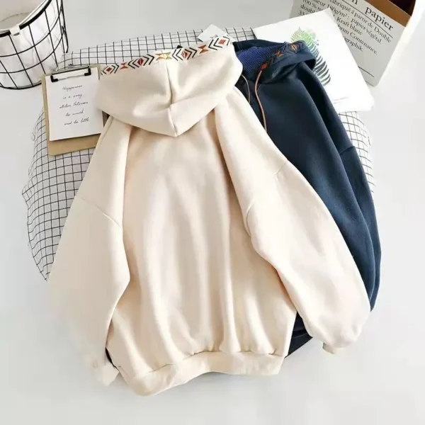 Oversized Baggy Hoodie Hooded Sweatshirt Winter Sweatshirts - Image 5