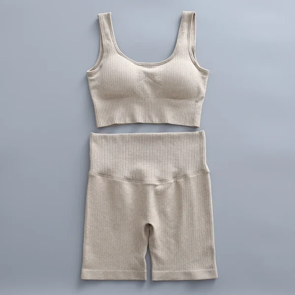 Women'S Seamless Yoga Suit Set 2/3/4 Pieces Gym Clothes - Image 17