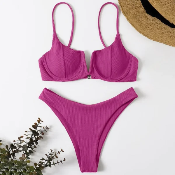 Women Cute Two Piece Bikinis Sexy Bikini - Image 12