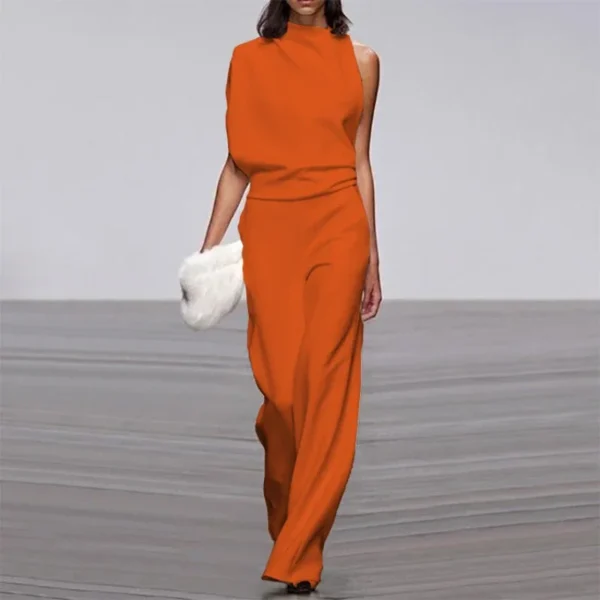 Casual Jumpsuit Overalls For Women Wide Leg Jumpsuit