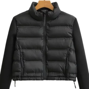 Woman's Autumn winter Vintage Fur Jacket Puffer Jacket