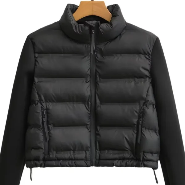 Woman'S Autumn Winter Vintage Fur Jacket Puffer Jacket