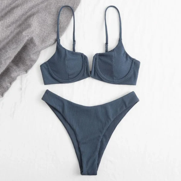 Women Cute Two Piece Bikinis Sexy Bikini - Image 9