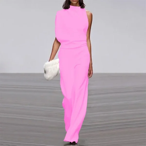 Casual Jumpsuit Overalls For Women Wide Leg Jumpsuit - Image 9