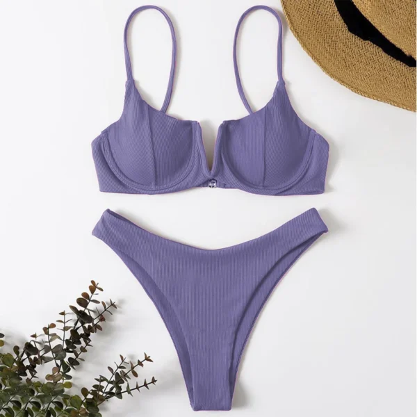 Women Cute Two Piece Bikinis Sexy Bikini - Image 15