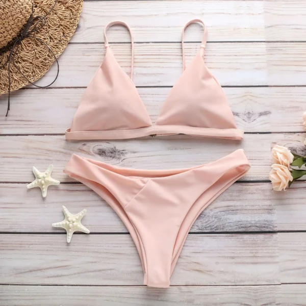 Micro Sexy Bikini Set Ladies Push Up Bikini