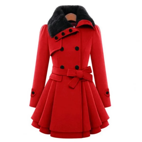 Korean Style Women'S Jacket Windbreaker Warm Plush Clothes - Image 2