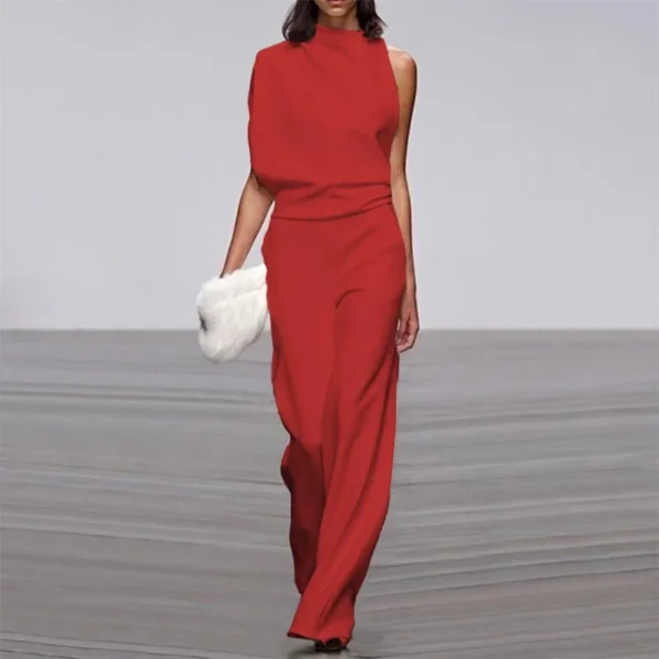 Casual Jumpsuit Overalls For Women Wide Leg Jumpsuit - Image 7