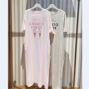 One Piece Long Maxi Cute Nighty Gown