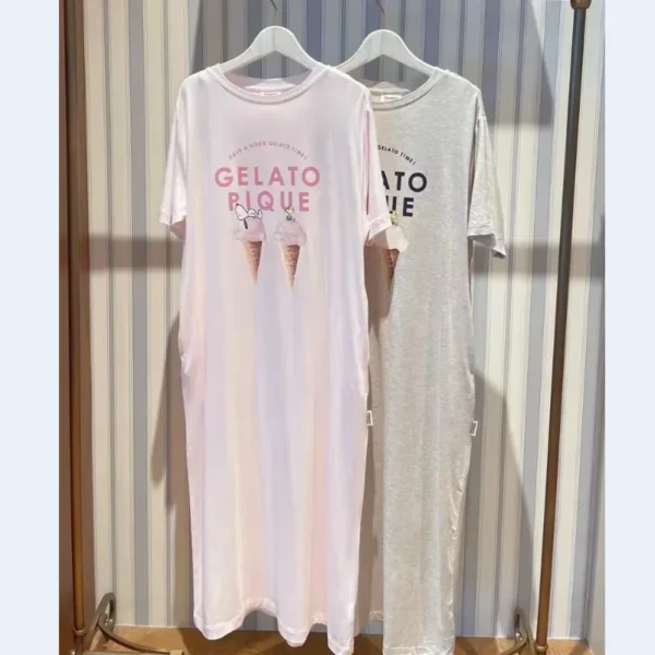 One Piece Long Maxi Cute Nighty Gown