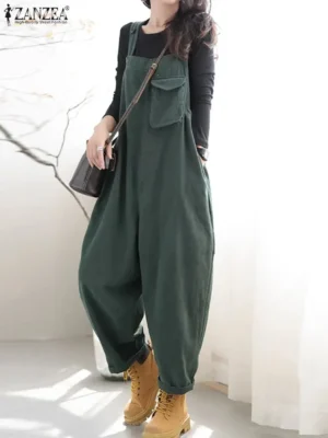 Casual Jumpsuits Overalls Oversized Baggy Jumpsuit