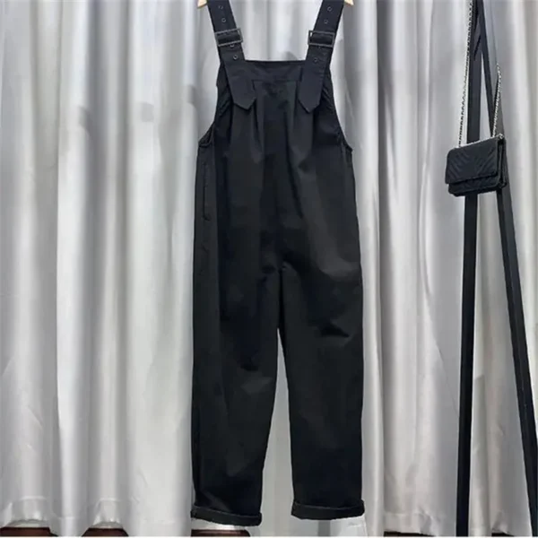 Women Baggy Jumpsuit Sleeveless Dungarees Comfy Jumpsuit - Image 3