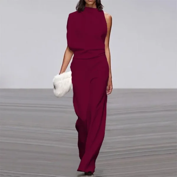 Casual Jumpsuit Overalls For Women Wide Leg Jumpsuit - Image 12