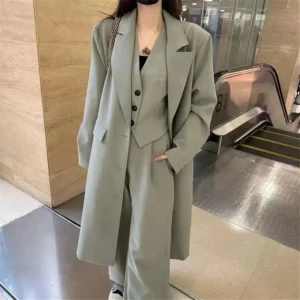 Evening Dress Single Breasted Coats Slim-Fit Three Piece Suit